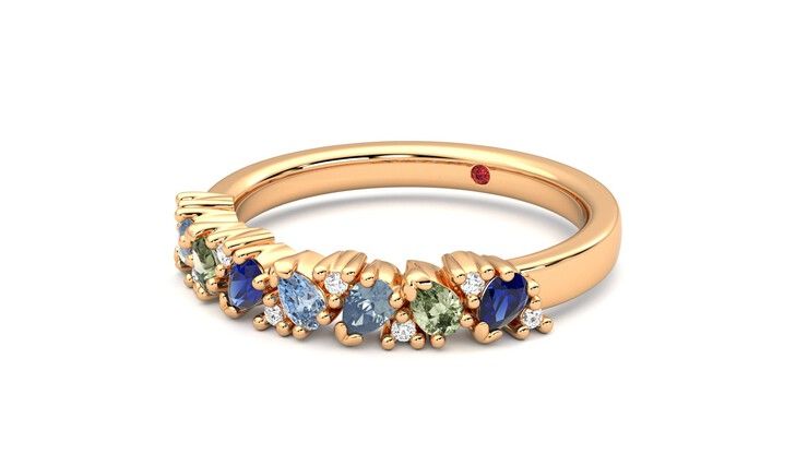 Taylor & Hart Wonder Wedding Ring 360 degree image 25