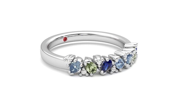 Taylor & Hart Wonder Wedding Ring 360 degree image 6