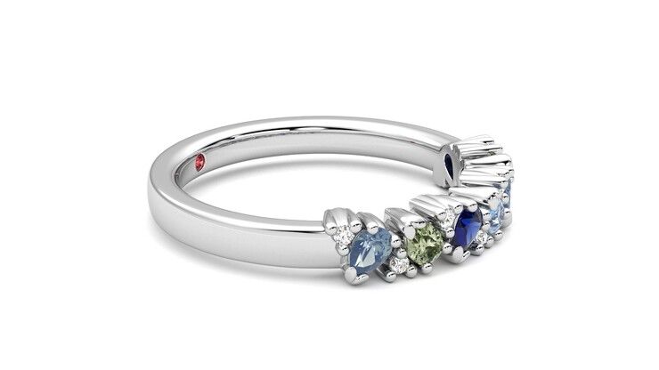 Taylor & Hart Wonder Wedding Ring 360 degree image 8