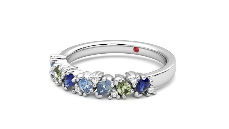 Taylor & Hart Wonder Wedding Ring 360 degree image 25
