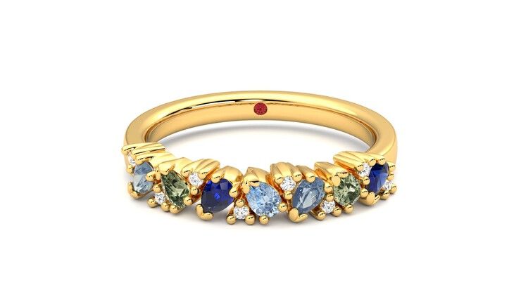 Taylor & Hart Wonder Wedding Ring 360 degree image 0