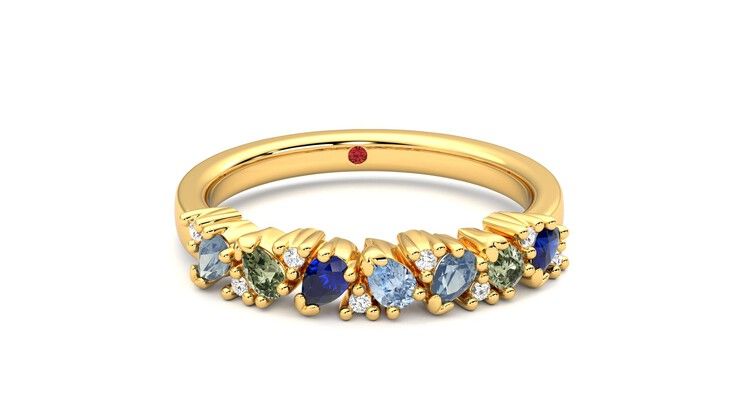 Taylor & Hart Wonder Wedding Ring 360 degree image 2