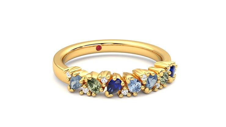 Taylor & Hart Wonder Wedding Ring 360 degree image 4