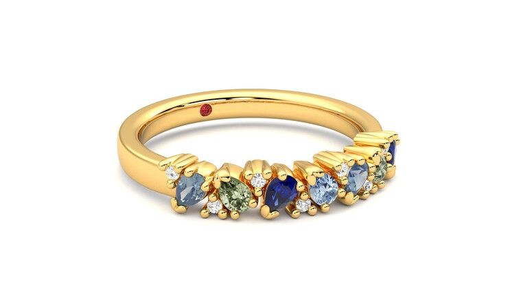 Taylor & Hart Wonder Wedding Ring 360 degree image 5