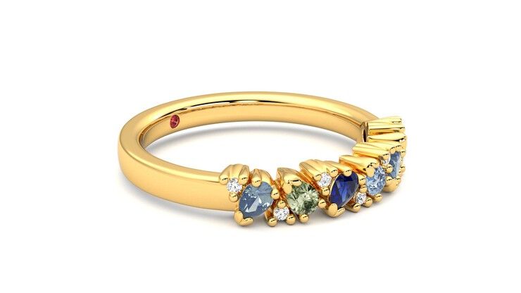 Taylor & Hart Wonder Wedding Ring 360 degree image 7