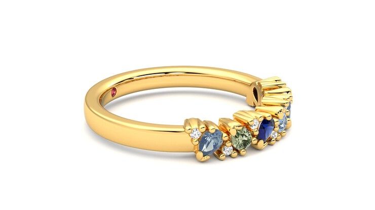 Taylor & Hart Wonder Wedding Ring 360 degree image 8