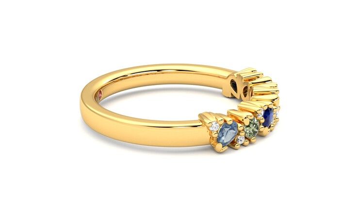 Taylor & Hart Wonder Wedding Ring 360 degree image 9