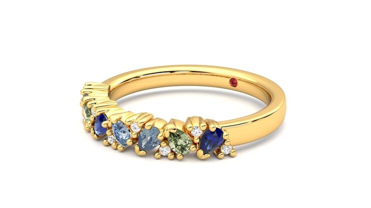 Taylor & Hart Wonder Wedding Ring 360 degree image 24