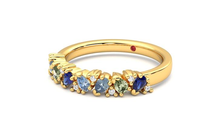Taylor & Hart Wonder Wedding Ring 360 degree image 25