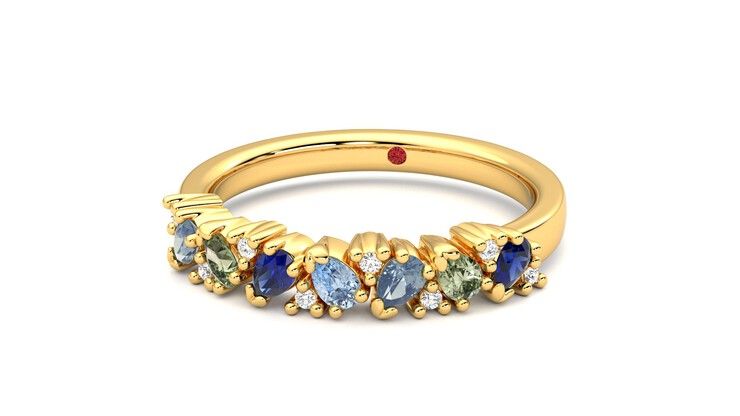 Taylor & Hart Wonder Wedding Ring 360 degree image 27