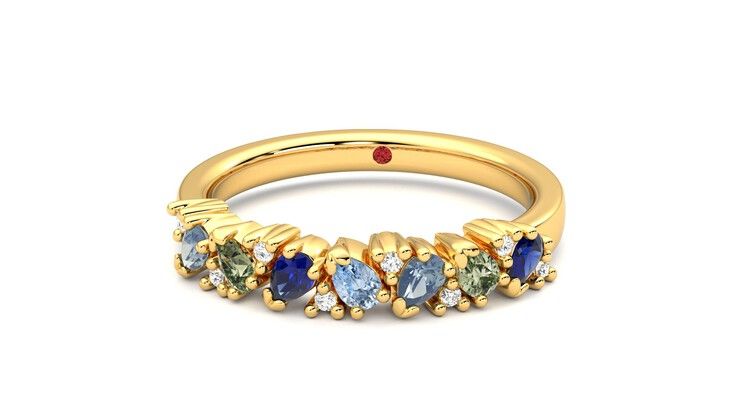 Taylor & Hart Wonder Wedding Ring 360 degree image 28