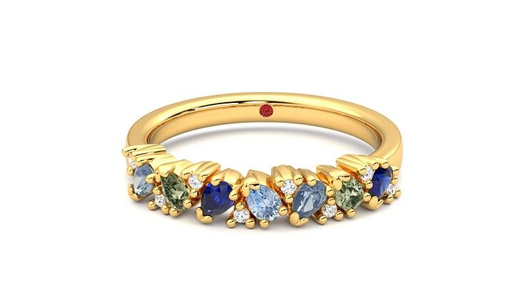 Taylor & Hart Wonder Wedding Ring 360 degree image 29