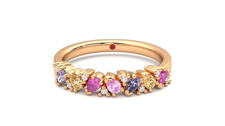 Taylor & Hart Wonder Wedding Ring 360 degree image 0