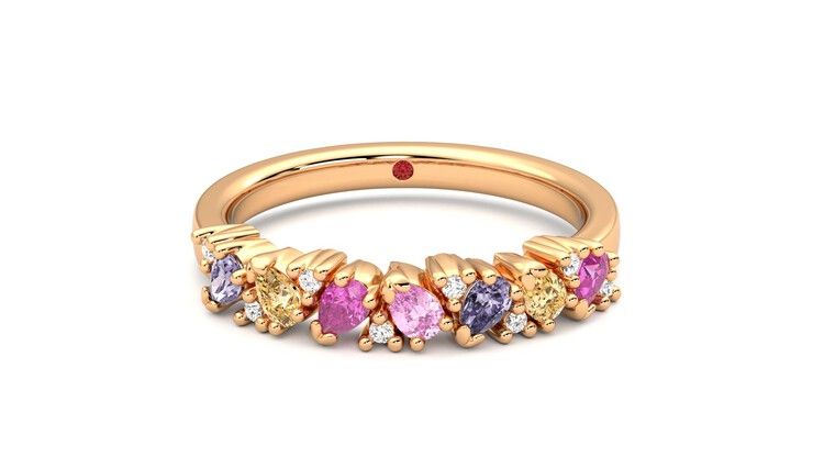 Taylor & Hart Wonder Wedding Ring 360 degree image 1