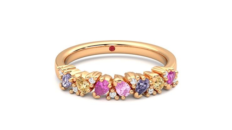 Taylor & Hart Wonder Wedding Ring 360 degree image 2