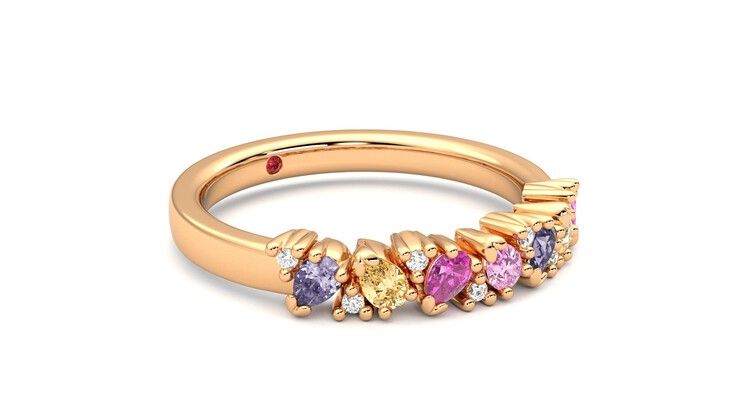 Taylor & Hart Wonder Wedding Ring 360 degree image 6