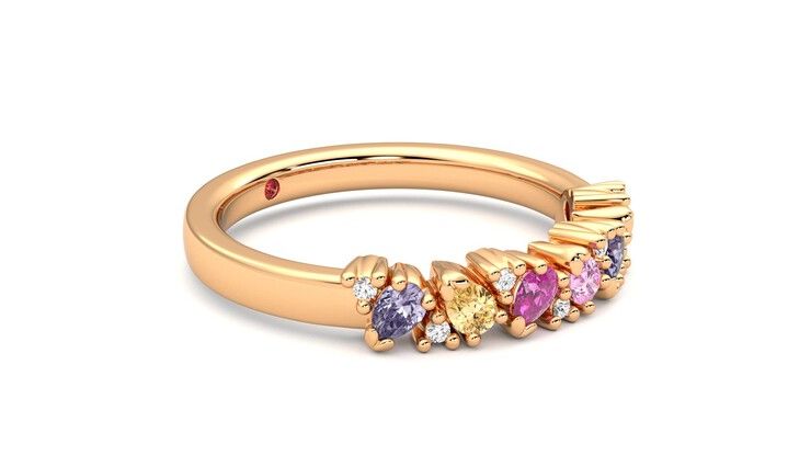 Taylor & Hart Wonder Wedding Ring 360 degree image 7