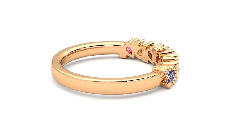 Taylor & Hart Wonder Wedding Ring 360 degree image 11