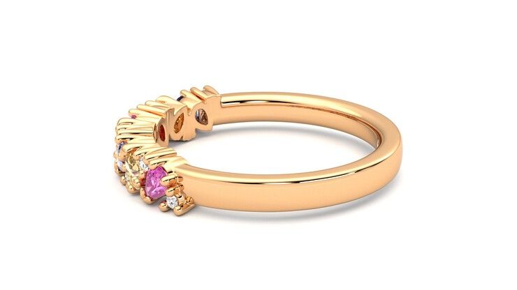 Taylor & Hart Wonder Wedding Ring 360 degree image 20