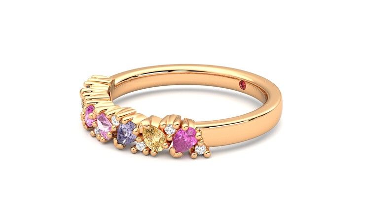 Taylor & Hart Wonder Wedding Ring 360 degree image 23