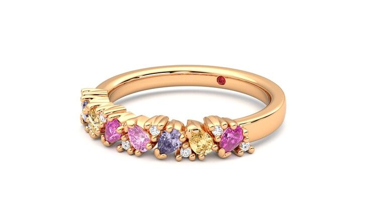 Taylor & Hart Wonder Wedding Ring 360 degree image 25