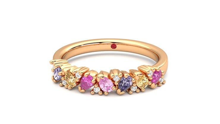 Taylor & Hart Wonder Wedding Ring 360 degree image 28
