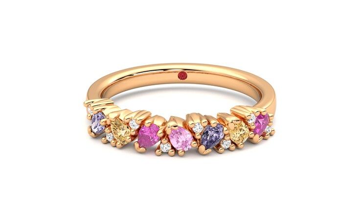 Taylor & Hart Wonder Wedding Ring 360 degree image 29