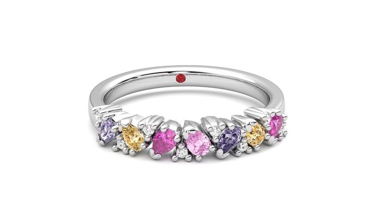 Taylor & Hart Wonder Wedding Ring 360 degree image 2