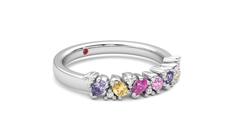 Taylor & Hart Wonder Wedding Ring 360 degree image 6