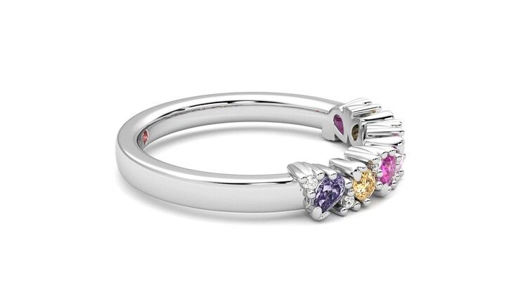 Taylor & Hart Wonder Wedding Ring 360 degree image 9