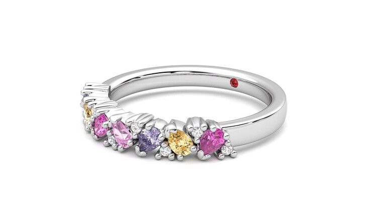 Taylor & Hart Wonder Wedding Ring 360 degree image 24