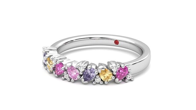 Taylor & Hart Wonder Wedding Ring 360 degree image 25