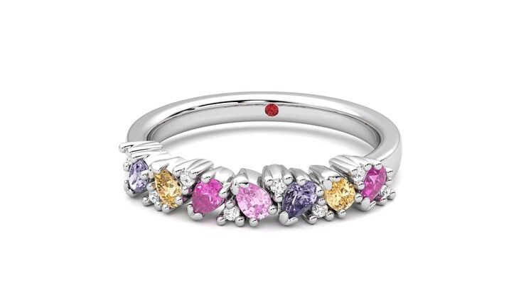 Taylor & Hart Wonder Wedding Ring 360 degree image 28
