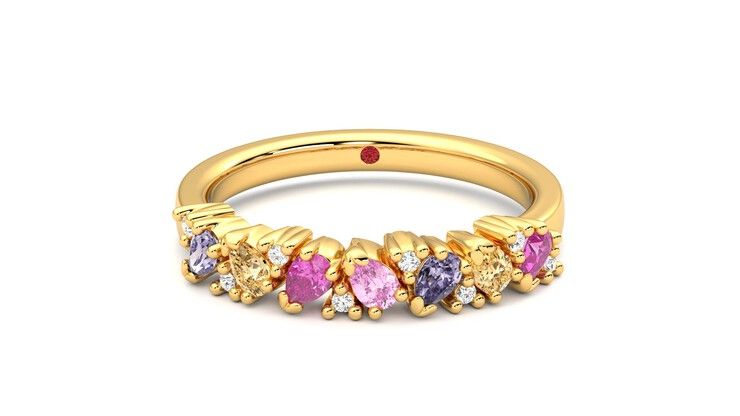 Taylor & Hart Wonder Wedding Ring 360 degree image 0
