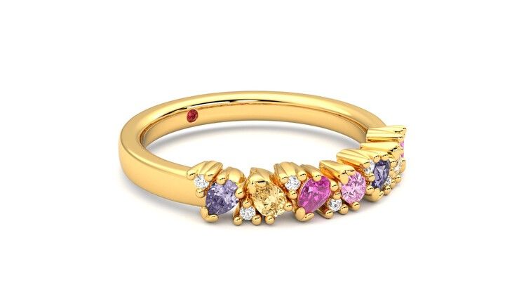 Taylor & Hart Wonder Wedding Ring 360 degree image 6