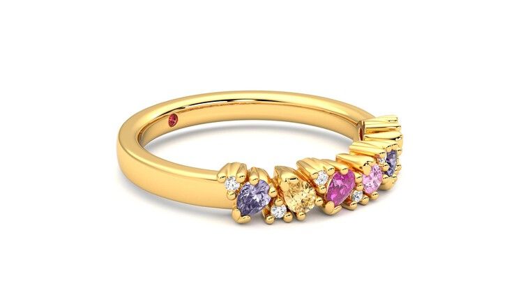 Taylor & Hart Wonder Wedding Ring 360 degree image 7