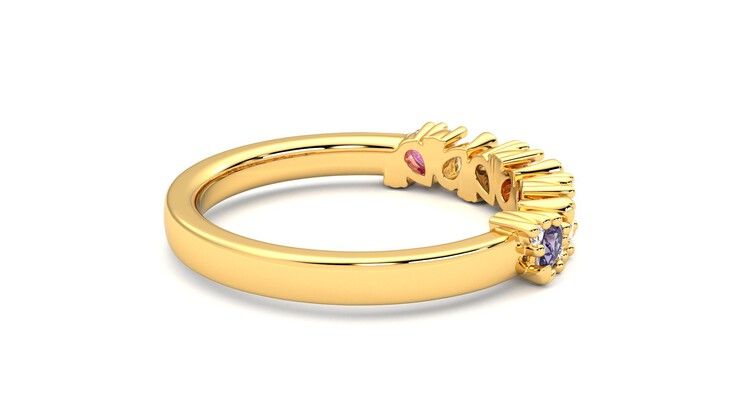 Taylor & Hart Wonder Wedding Ring 360 degree image 11