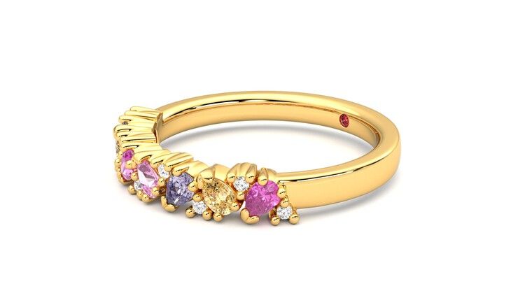 Taylor & Hart Wonder Wedding Ring 360 degree image 23