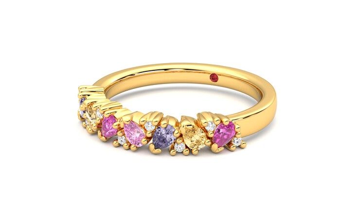 Taylor & Hart Wonder Wedding Ring 360 degree image 25