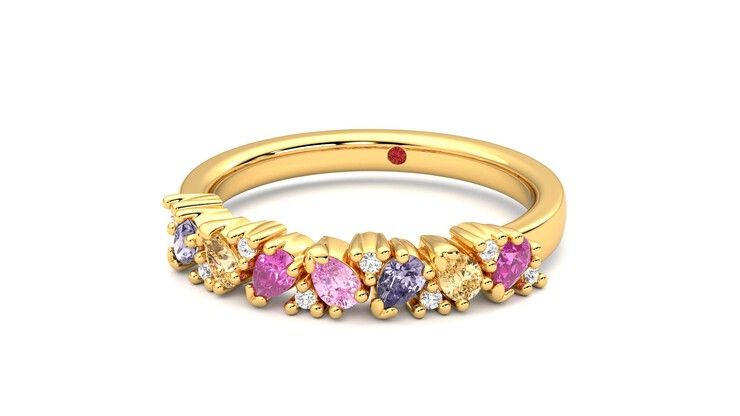 Taylor & Hart Wonder Wedding Ring 360 degree image 27