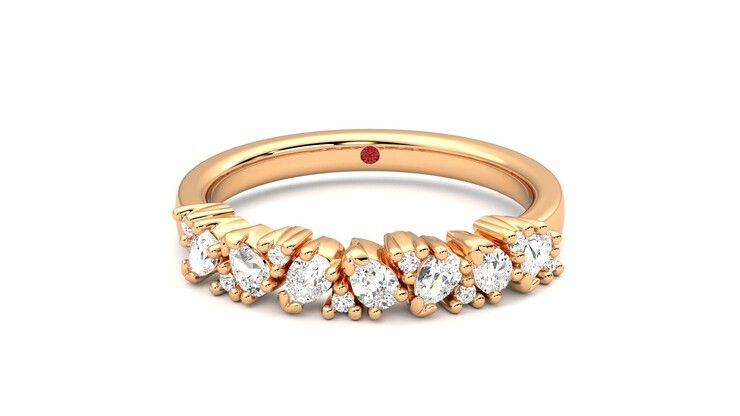 Taylor & Hart Wonder Wedding Ring 360 degree image 0