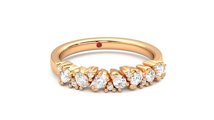 Taylor & Hart Wonder Wedding Ring 360 degree image 3