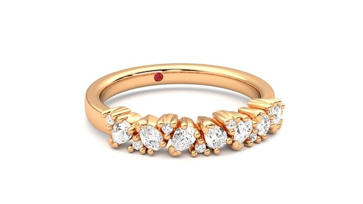 Taylor & Hart Wonder Wedding Ring 360 degree image 4