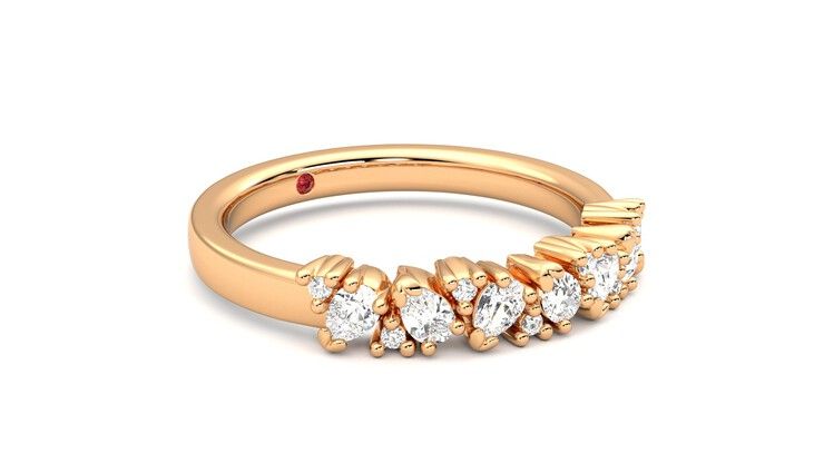 Taylor & Hart Wonder Wedding Ring 360 degree image 6