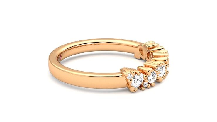 Taylor & Hart Wonder Wedding Ring 360 degree image 9