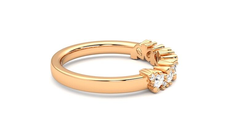 Taylor & Hart Wonder Wedding Ring 360 degree image 10