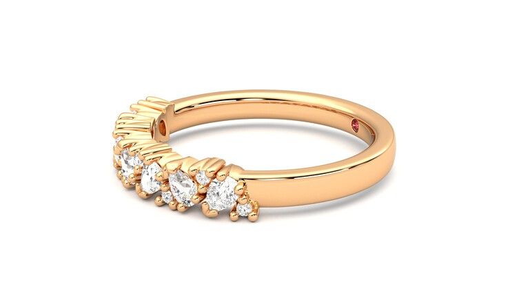 Taylor & Hart Wonder Wedding Ring 360 degree image 22