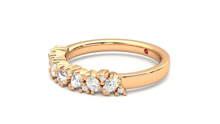 Taylor & Hart Wonder Wedding Ring 360 degree image 23