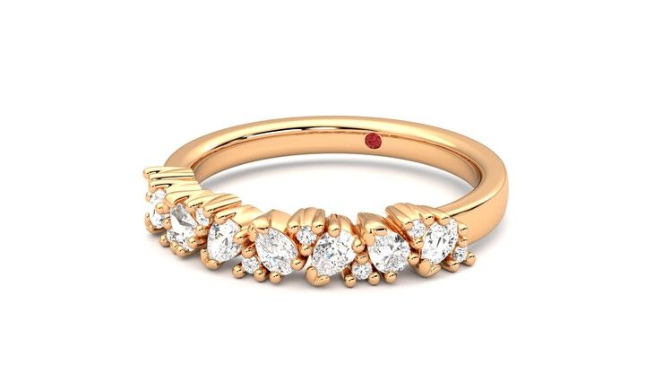 Taylor & Hart Wonder Wedding Ring 360 degree image 26