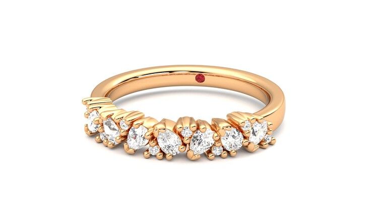 Taylor & Hart Wonder Wedding Ring 360 degree image 27
